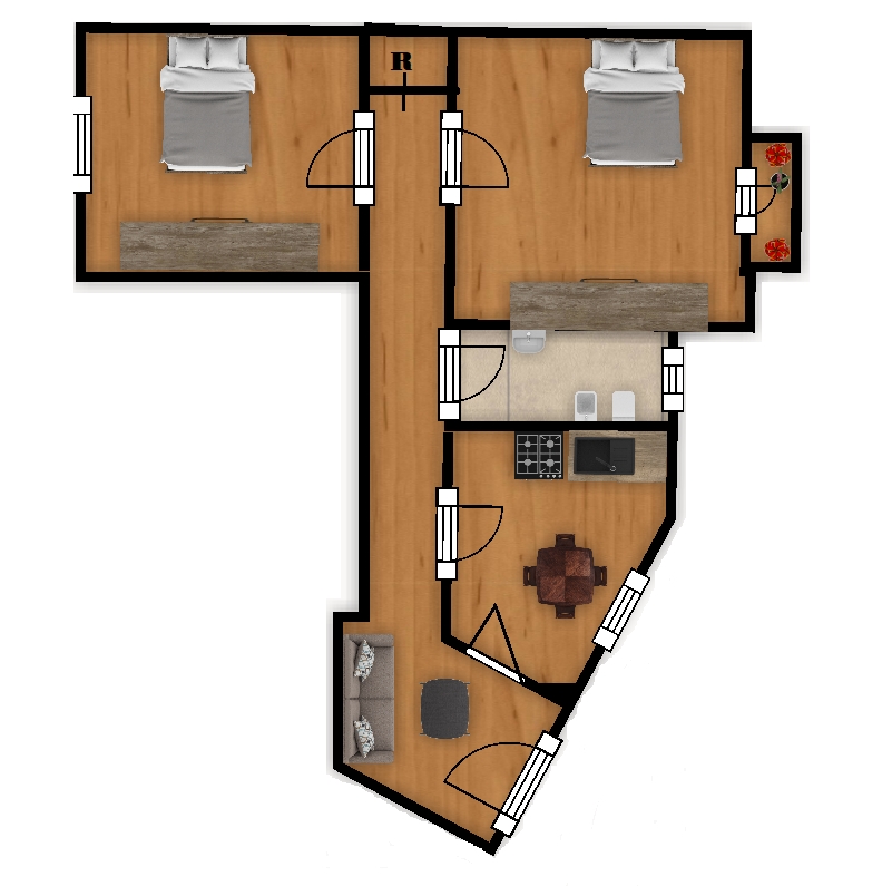 Appartamento in condominio di 3 locali MILANO -CITTÀ STUDI  di 81 mq