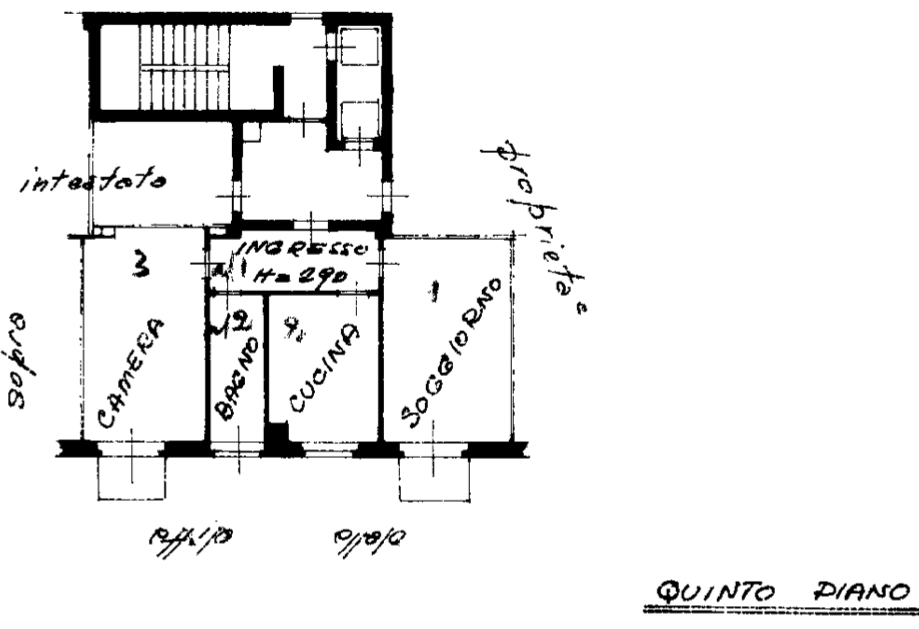 Appartamento in condominio di 2 locali CINISELLO BALSAMO di 75 mq