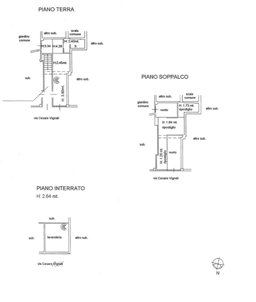 Loft di 1 locale MILANO  di 71 mq