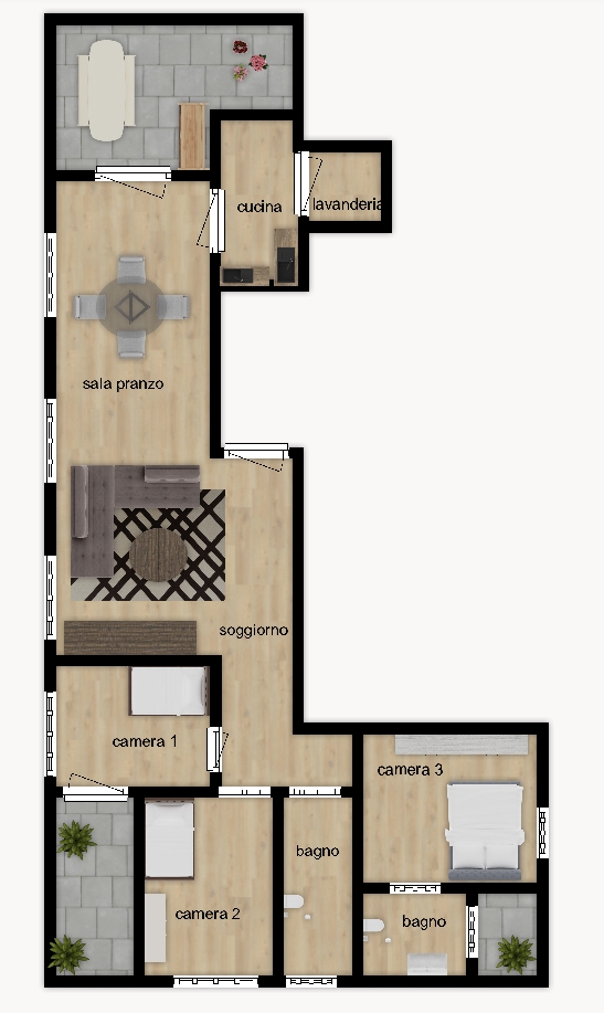 Appartamento in condominio di 4 locali 