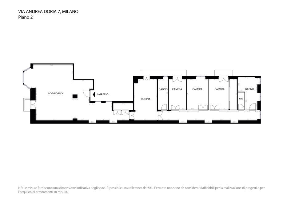 Appartamento in condominio di 4 locali 