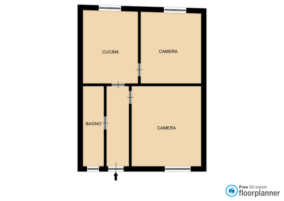 Casa di corte di 2 locali CINISELLO BALSAMO di 51 mq