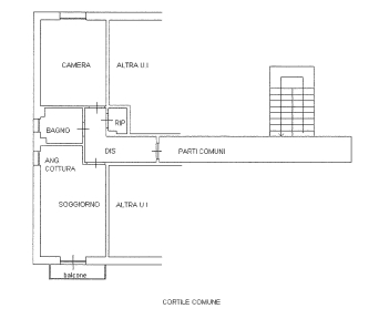 Appartamento in condominio di 2 locali MILANO di 53 mq