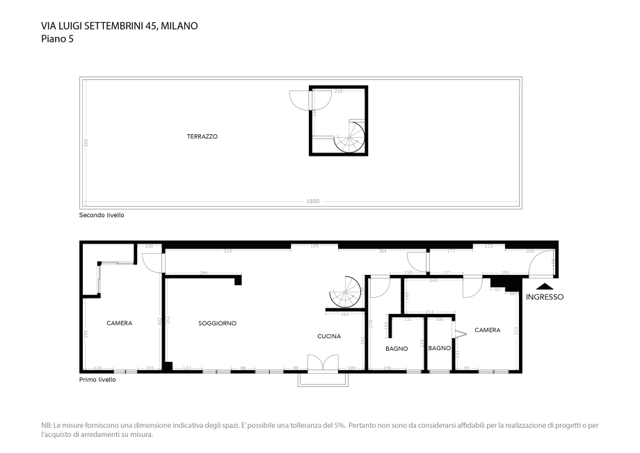Appartamento in condominio di 3 locali 