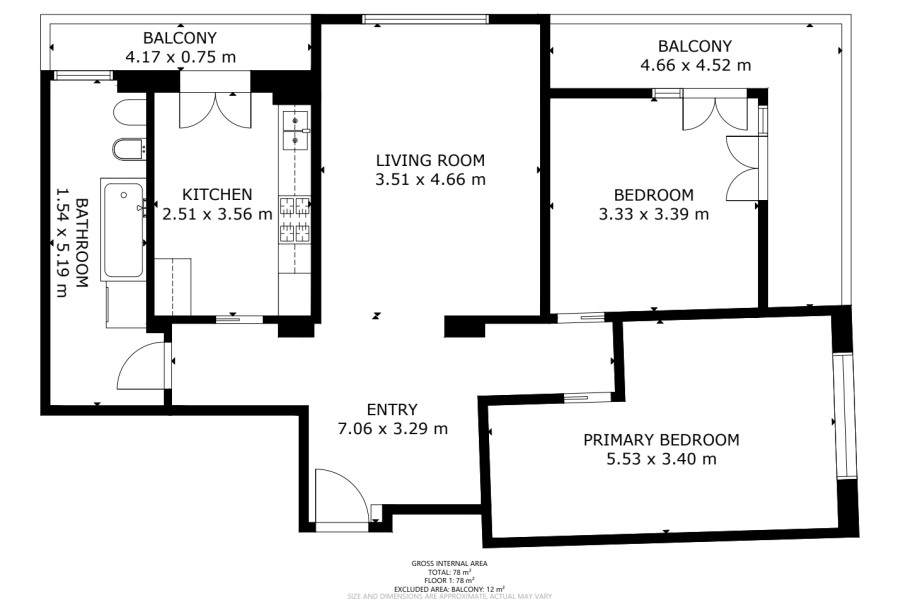 Appartamento in condominio di 3 locali 
