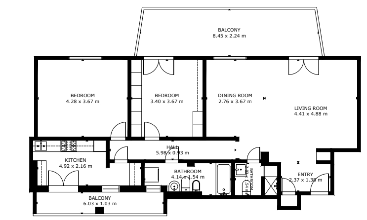 Appartamento in condominio di 4 locali 