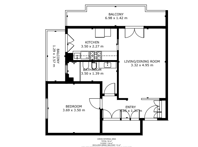 Appartamento in condominio di 2 locali 