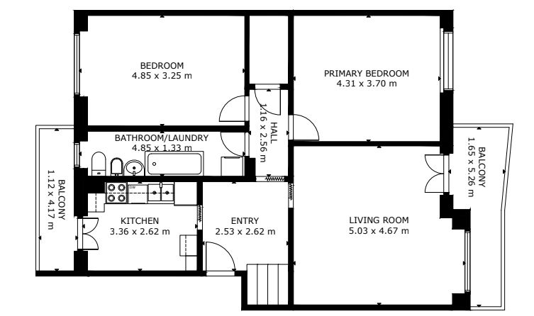 Appartamento in condominio di 3 locali 