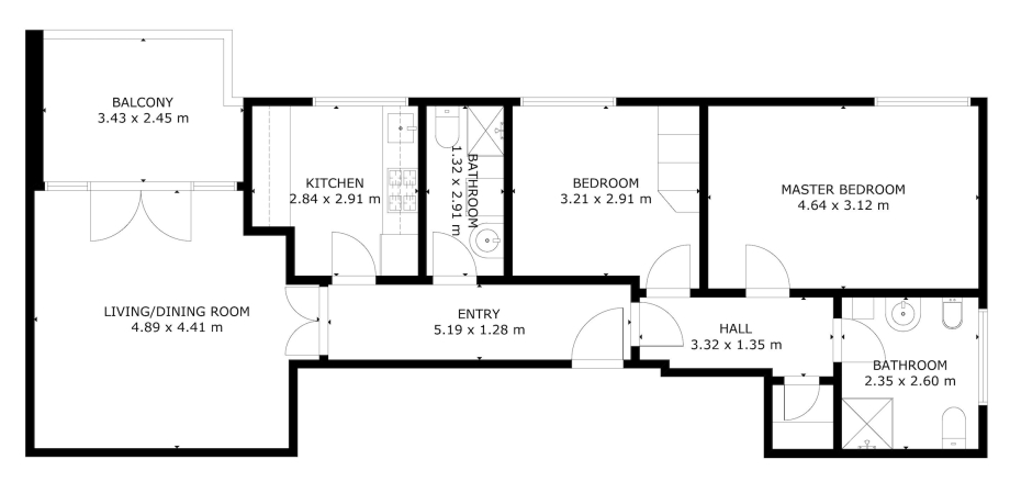 Appartamento in condominio di 3 locali 