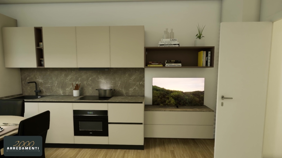 Appartamento in condominio di 1 locale 