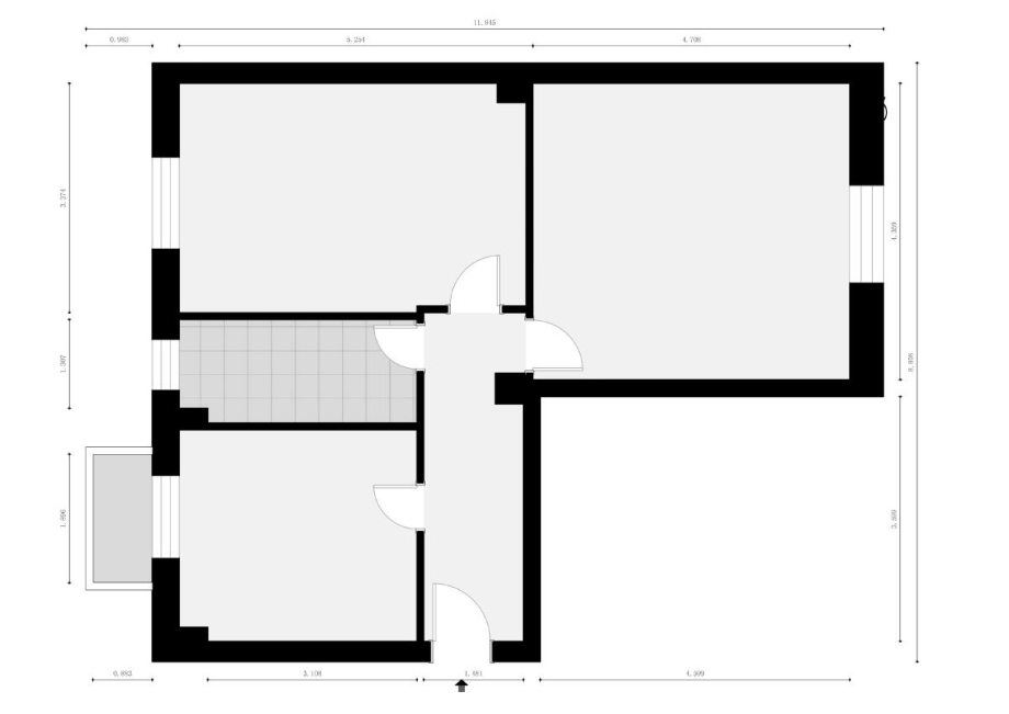 Appartamento in condominio di 3 locali 