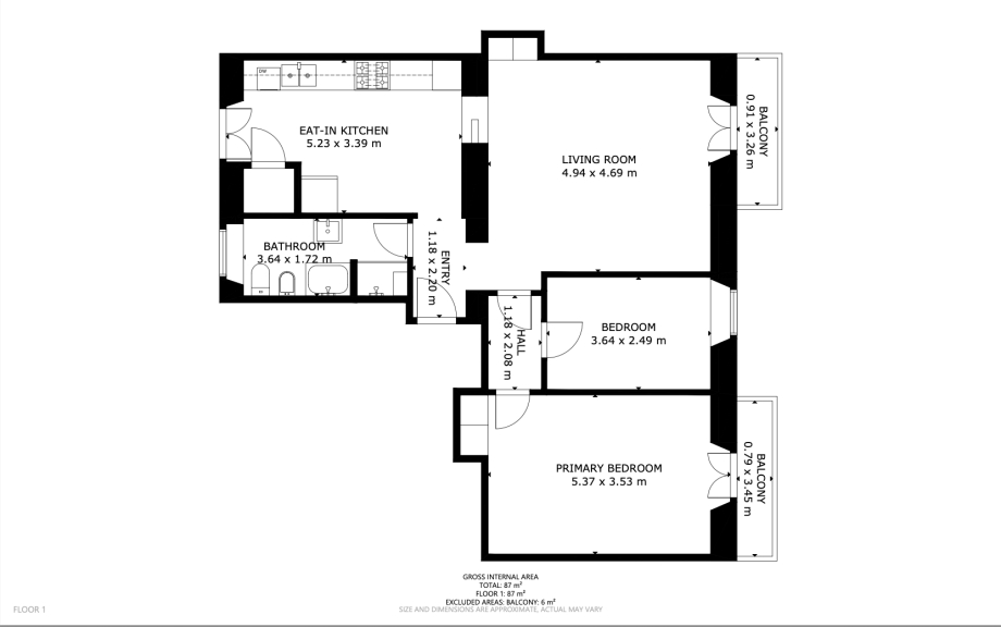 Appartamento in condominio di 3 locali 