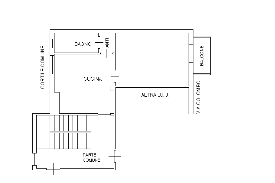 Appartamento in condominio di 2 locali 