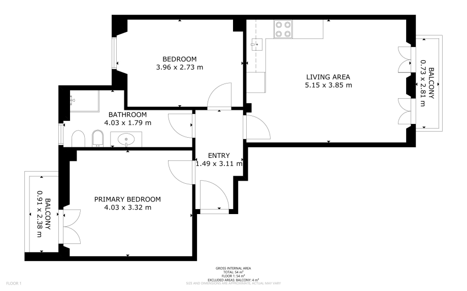 Appartamento in condominio di 3 locali 