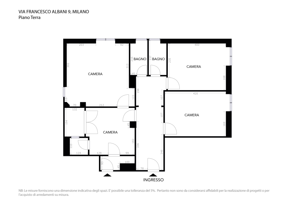Appartamento in condominio di 4 locali 