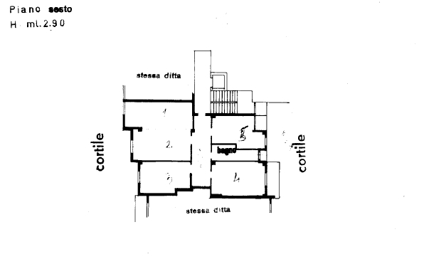 Appartamento in condominio di 3 locali 