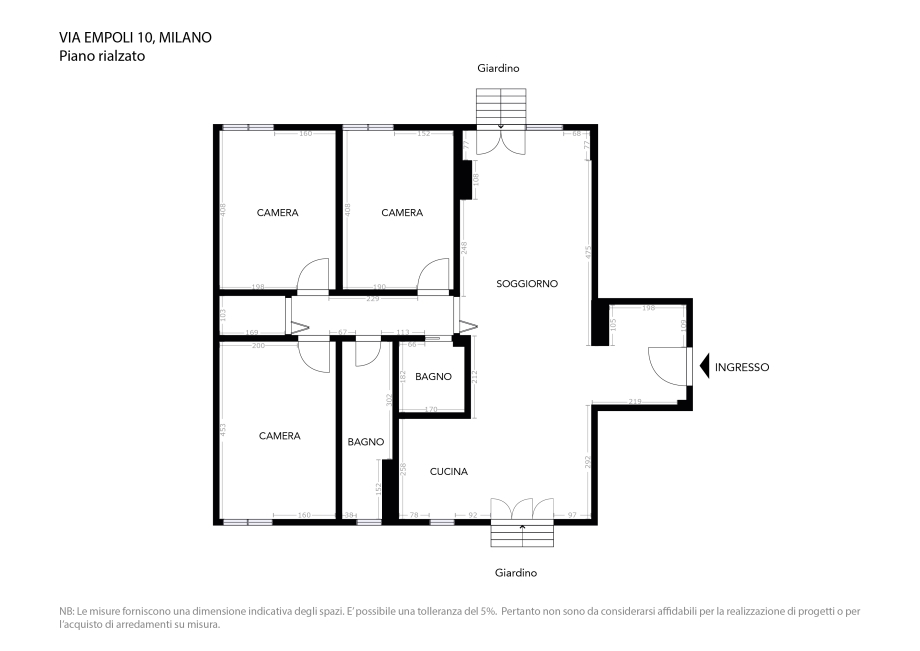 Appartamento in condominio di 4 locali 