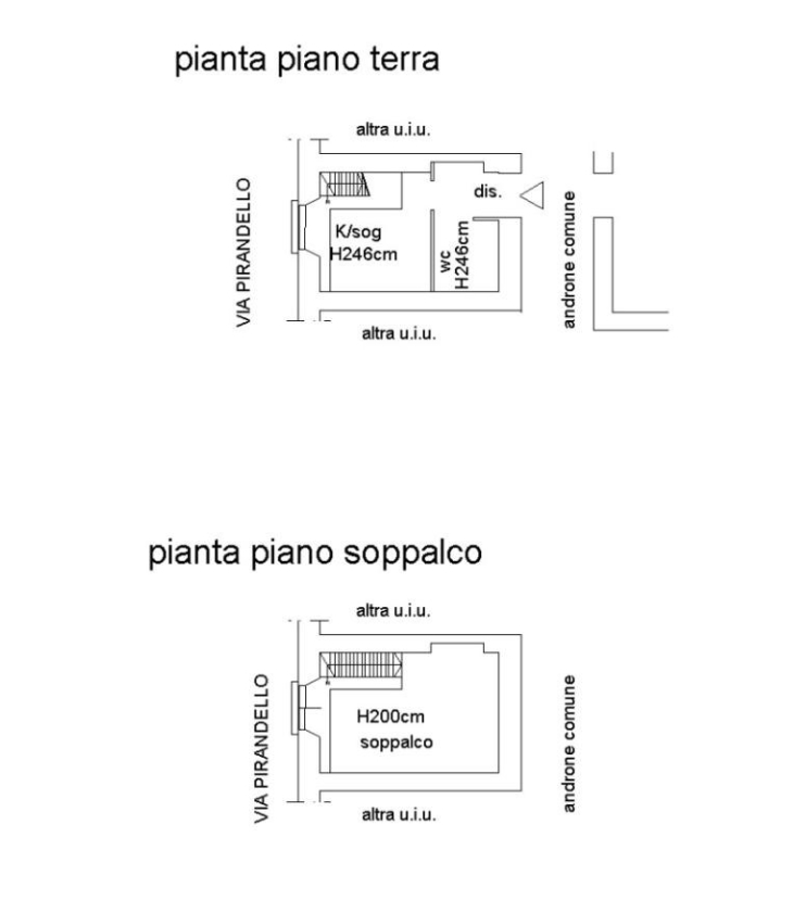 Appartamento in condominio di 1 locale 
