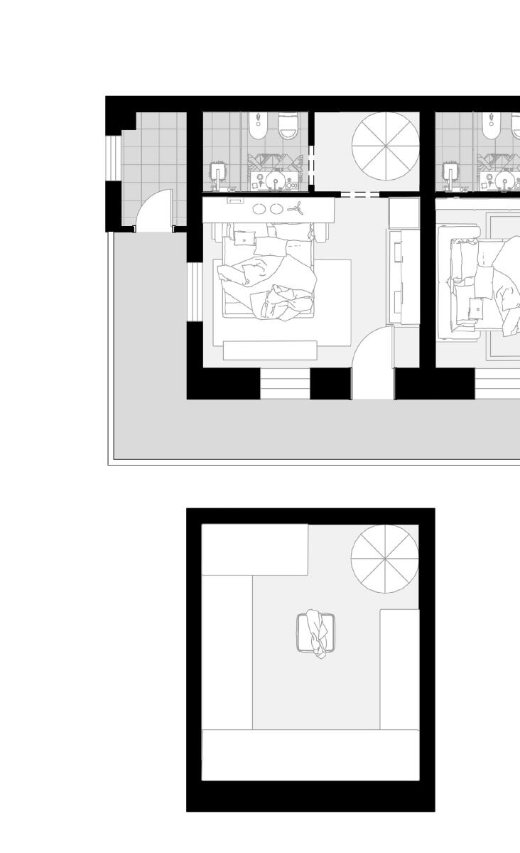 Casa di ringhiera di 1 locale 