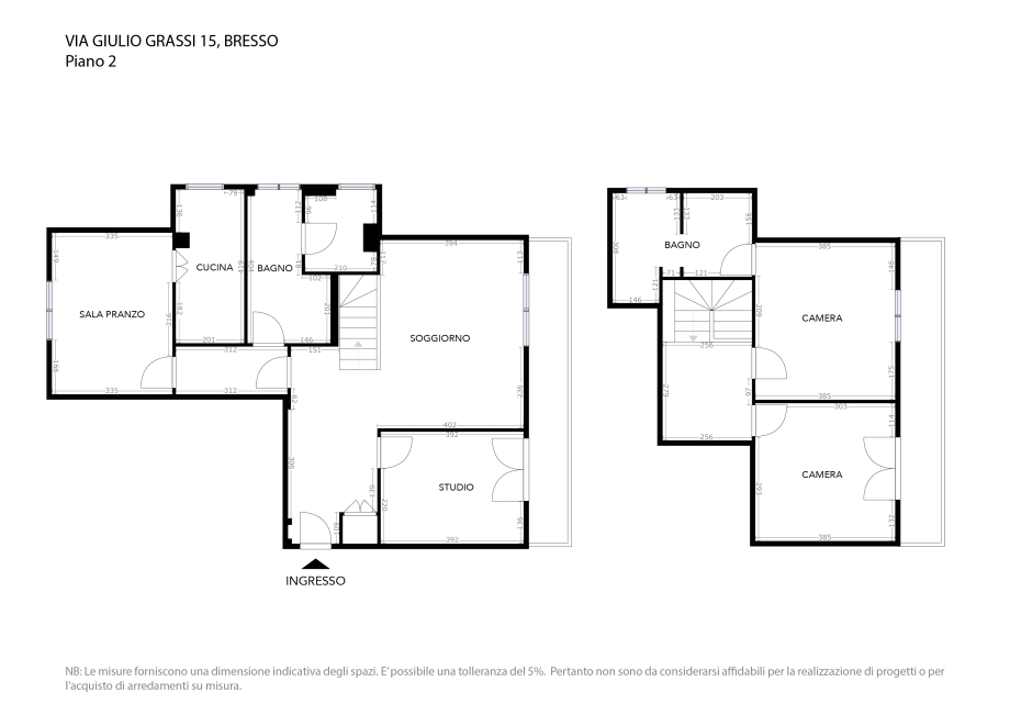 Appartamento in condominio di 4 locali 