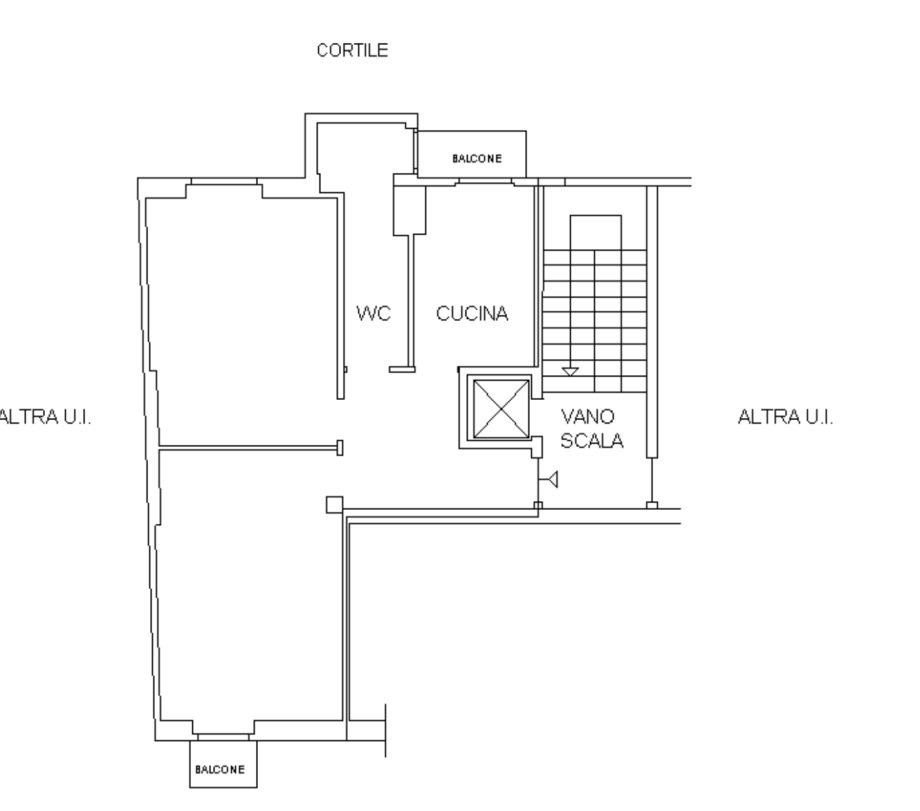 Appartamento in condominio di 2 locali 