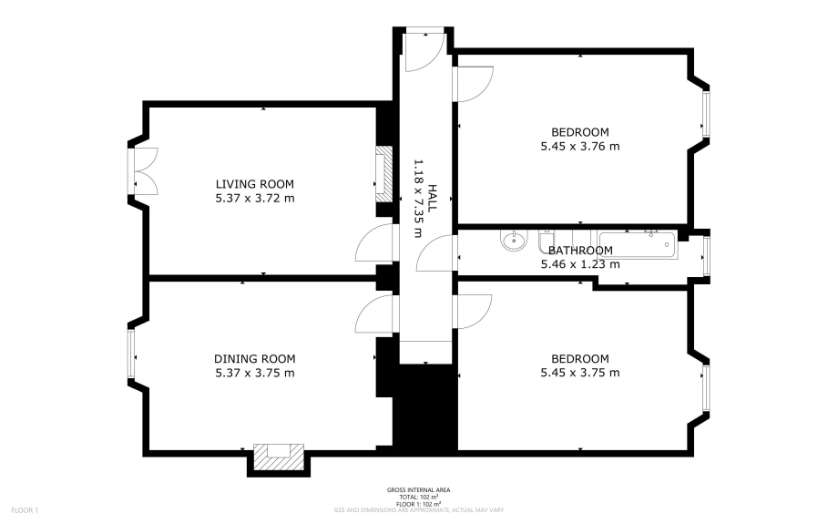 Appartamento in condominio di 4 locali 
