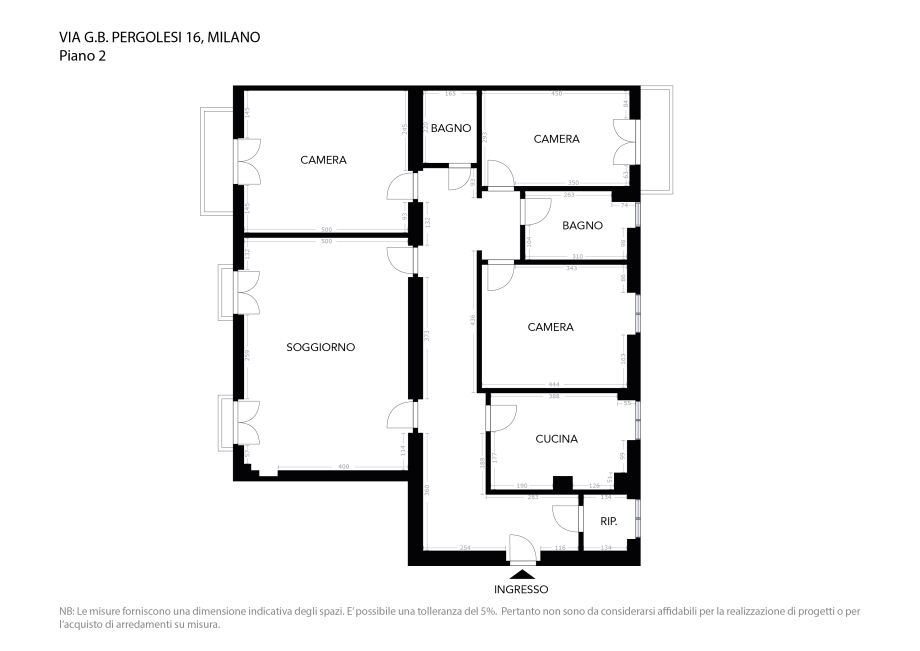 Appartamento in condominio di 4 locali 