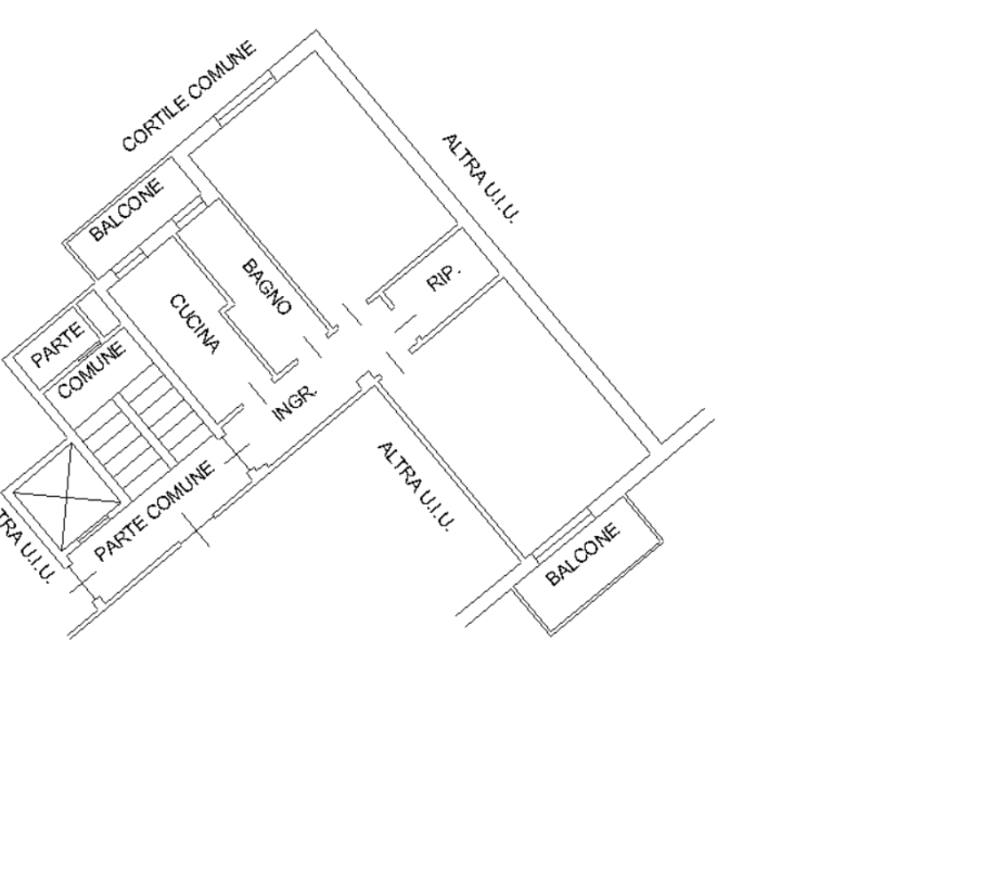 Appartamento in condominio di 2 locali 