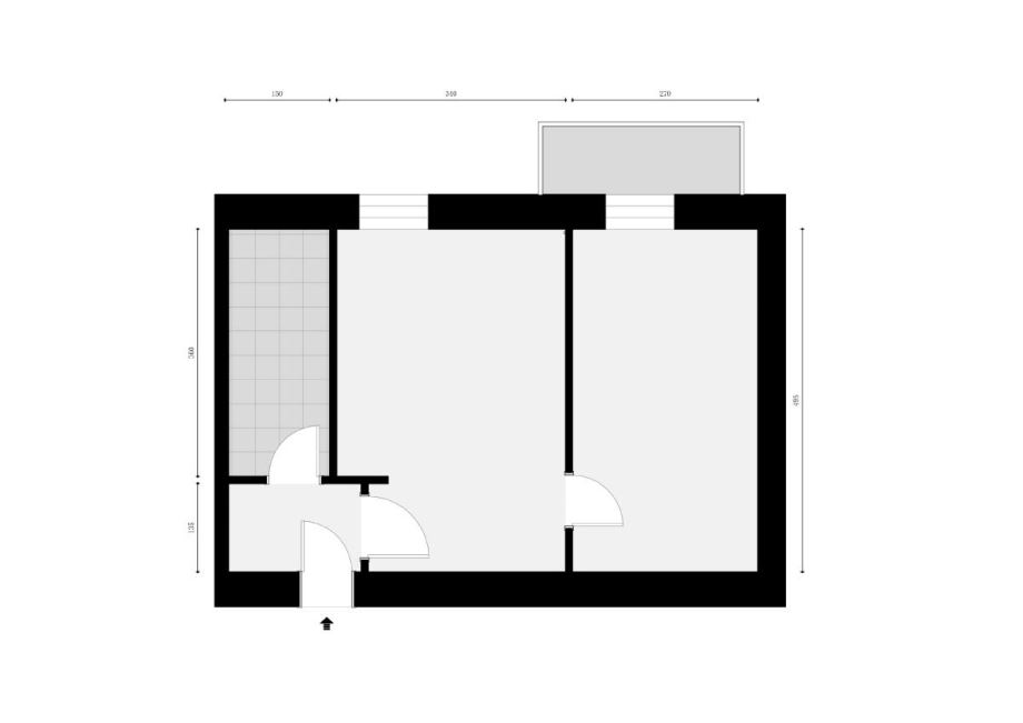Appartamento in condominio di 2 locali 