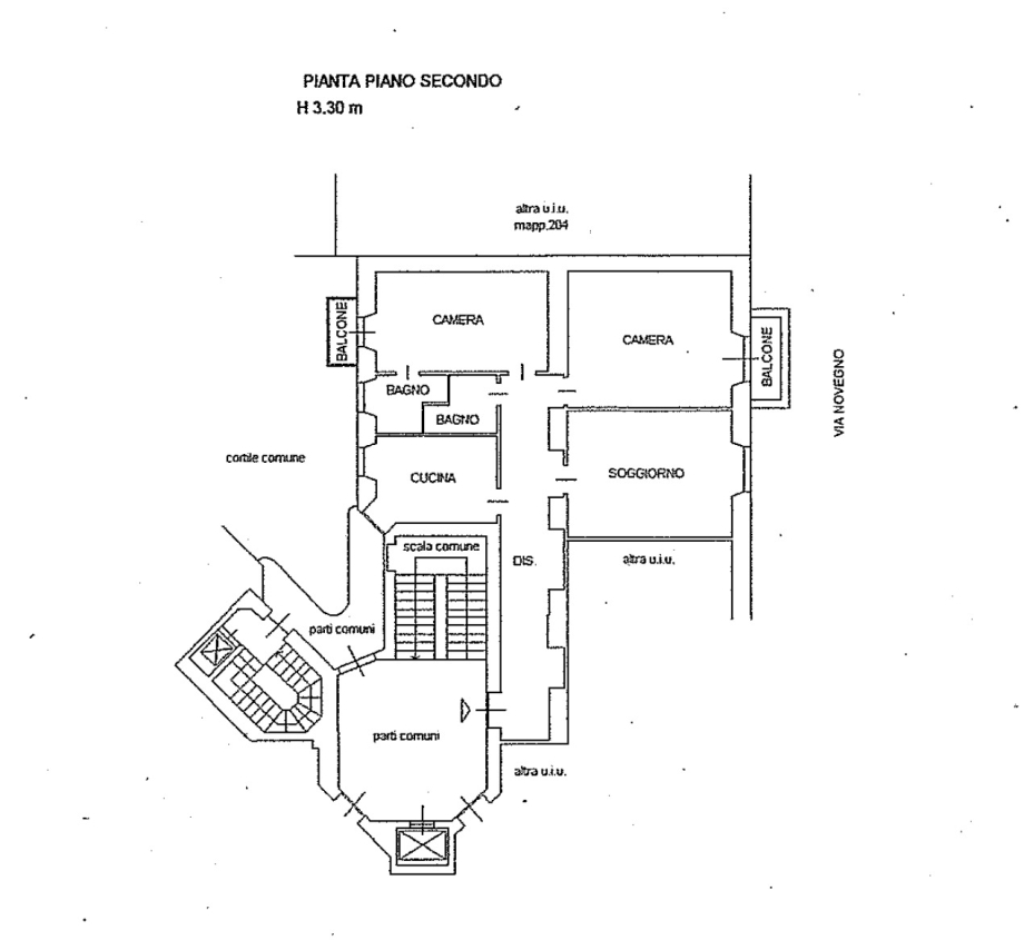 Appartamento in condominio di 3 locali 