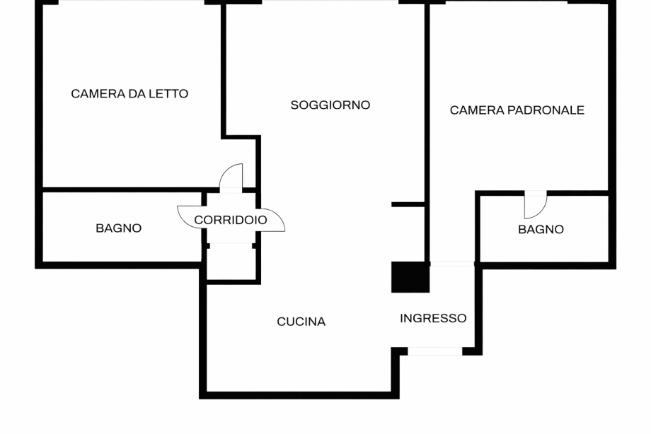 Appartamento in condominio di 3 locali 