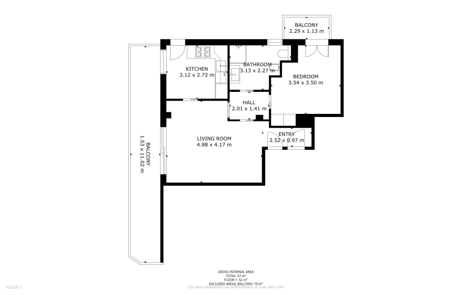 Appartamento in palazzina di 2 locali 