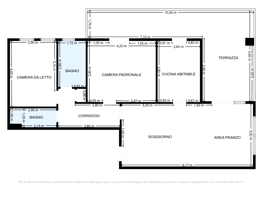 Appartamento in condominio di 3 locali 