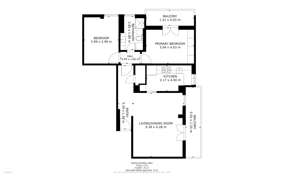 Appartamento in condominio di 3 locali 
