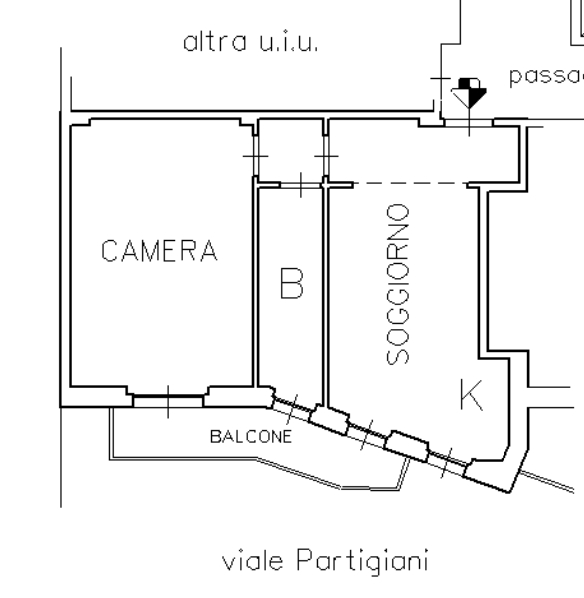 Appartamento in condominio di 2 locali 