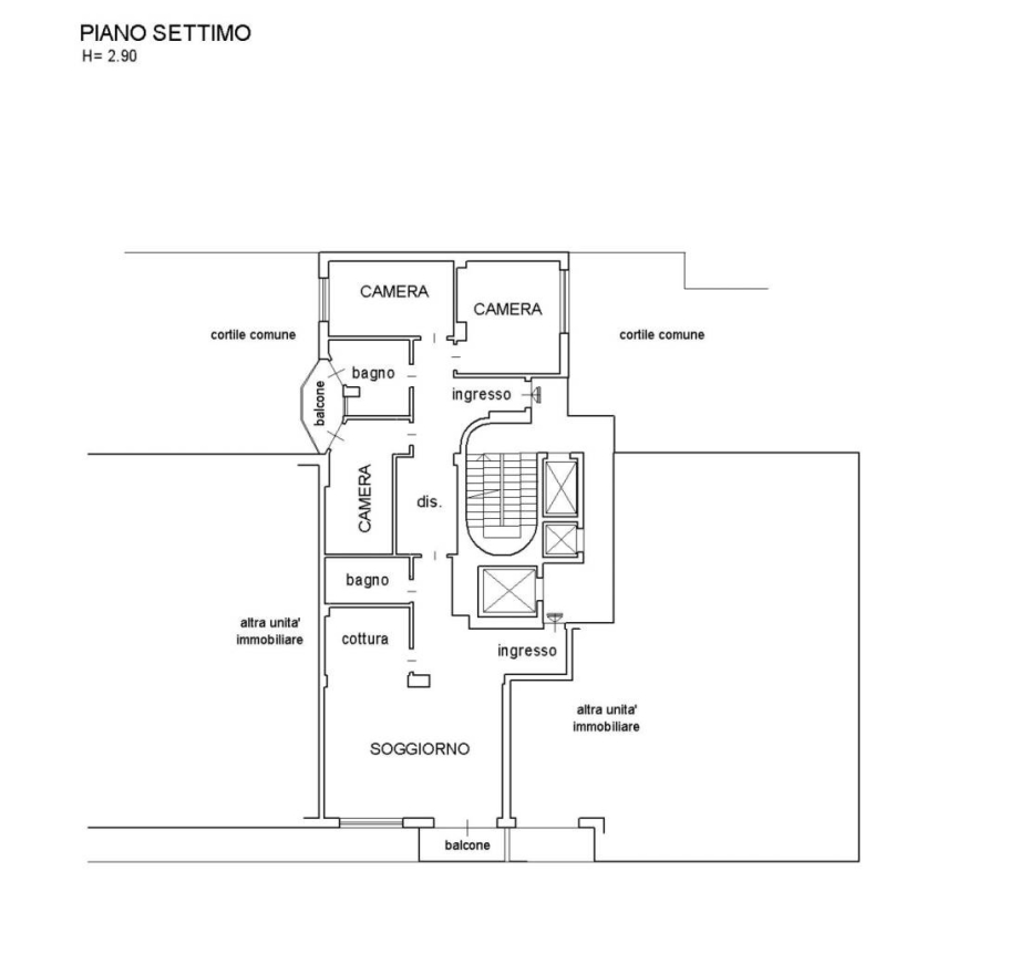 Appartamento in condominio di 4 locali 