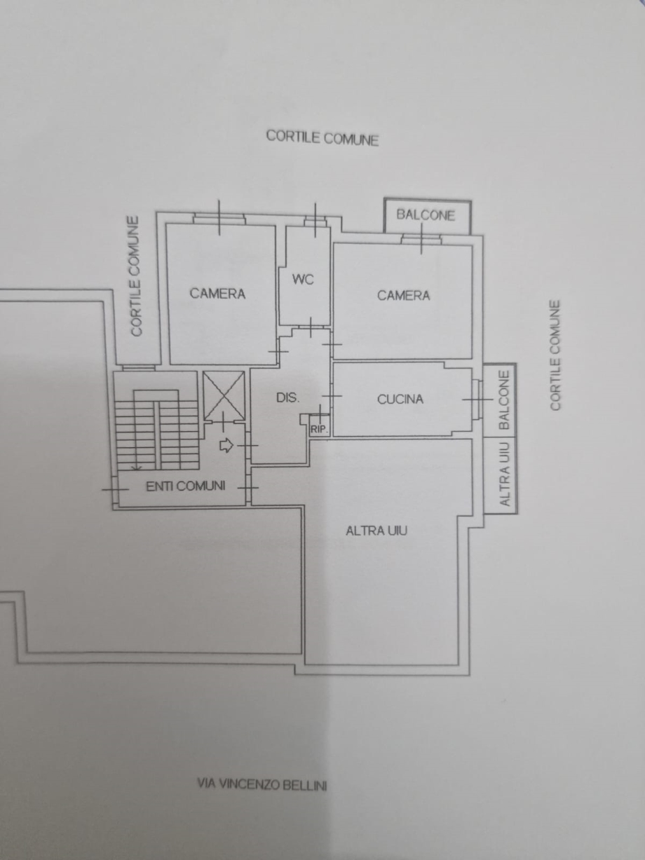 Appartamento in condominio di 2 locali 
