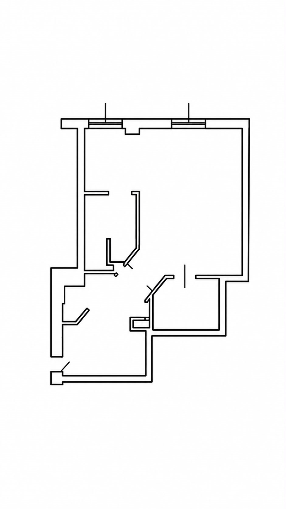 Appartamento in condominio di 1 locale 