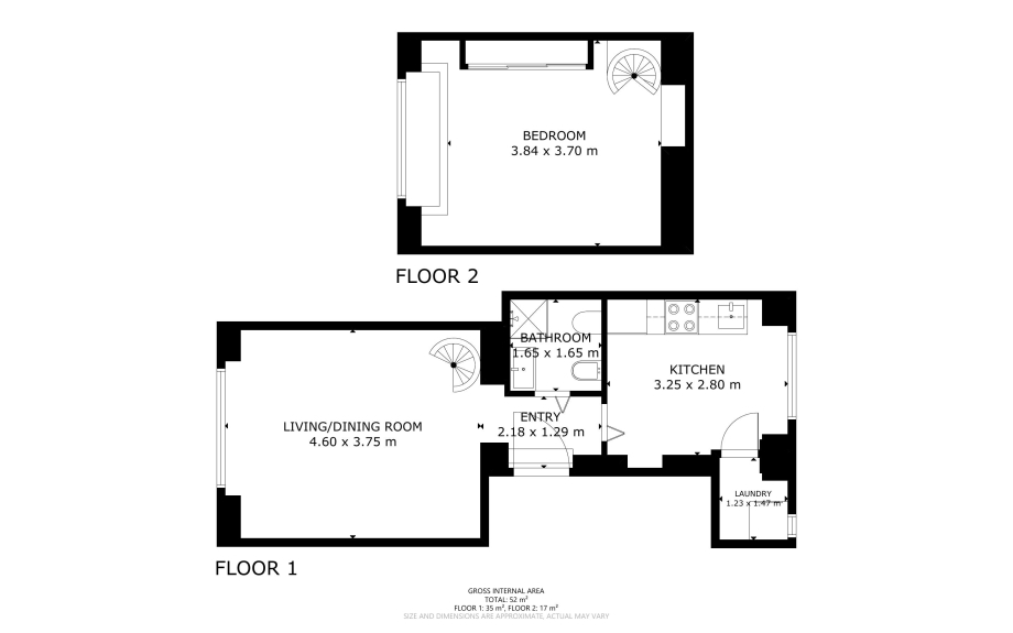 Appartamento in condominio di 2 locali 