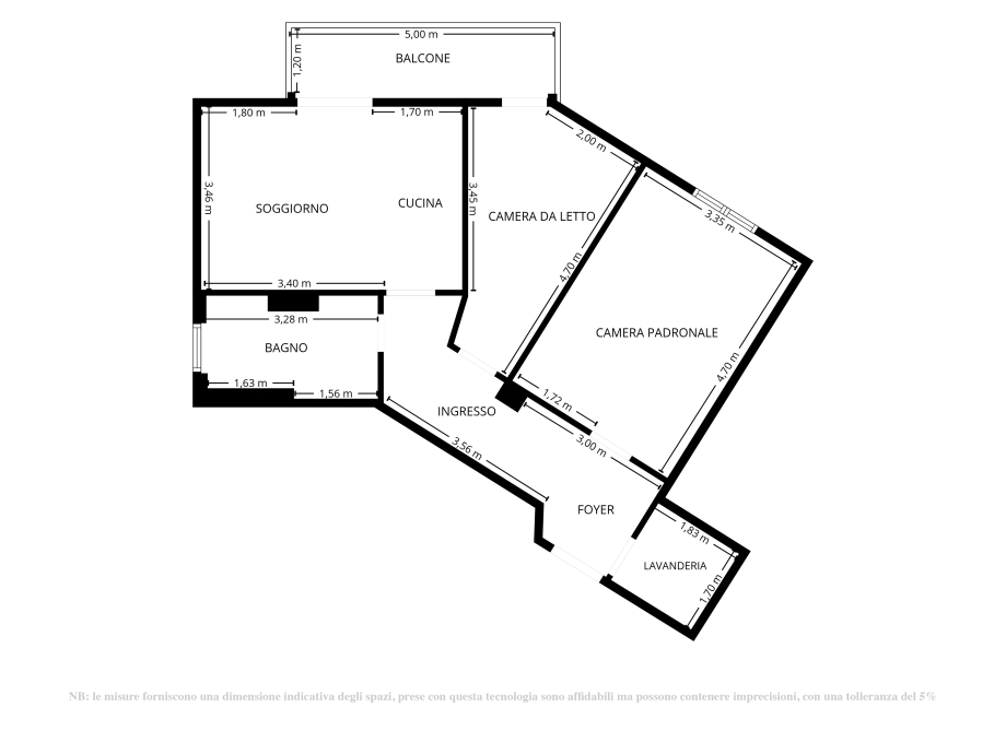 Appartamento in condominio di 3 locali 
