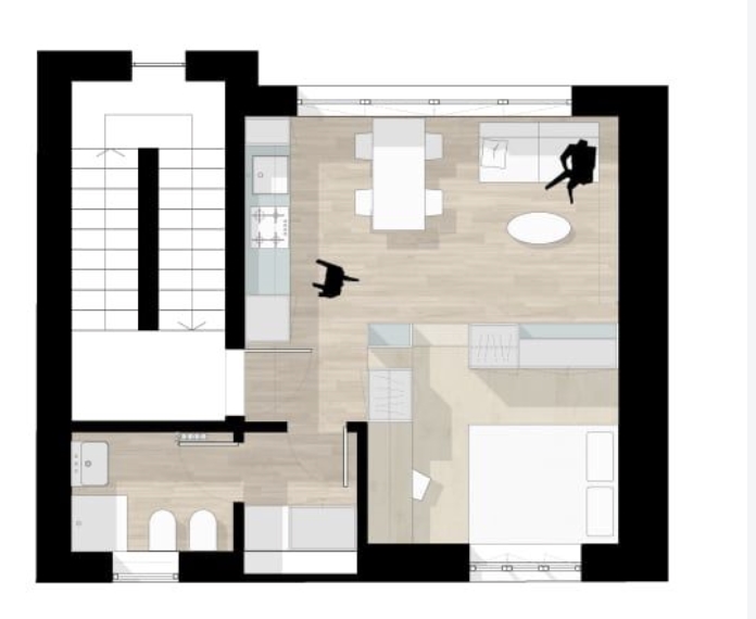 Appartamento in condominio di 2 locali 
